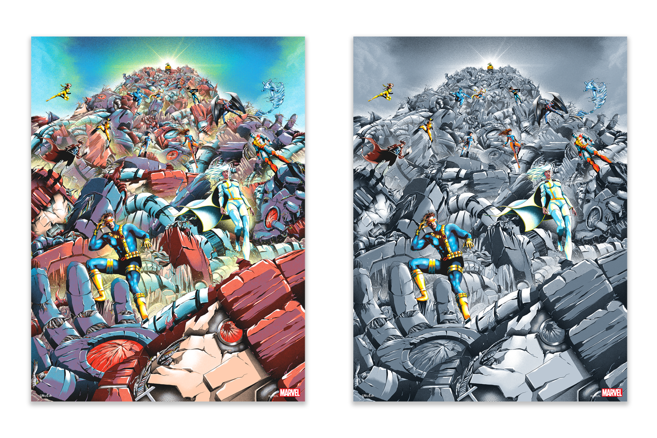 17th & Oak "We're Done Here X-Men" SET