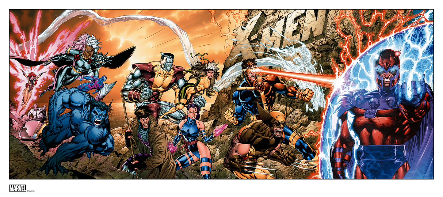 Jim Lee "X-Men #1" Variant - Multi-Layer Acrylic Panel