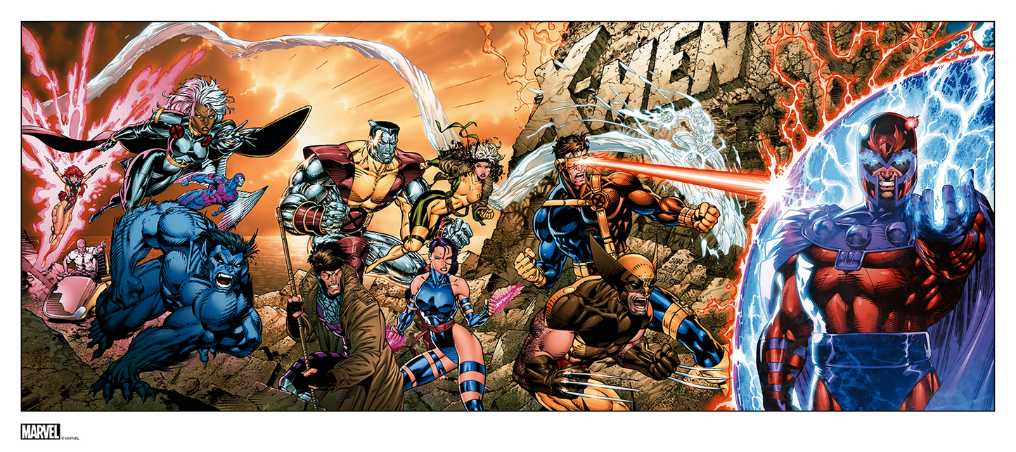 Jim Lee "X-Men #1" Multi-Layer Acrylic Panel SET