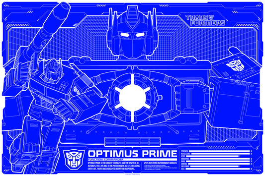 Bruce Yan "Optimus Prime" Blue Edition