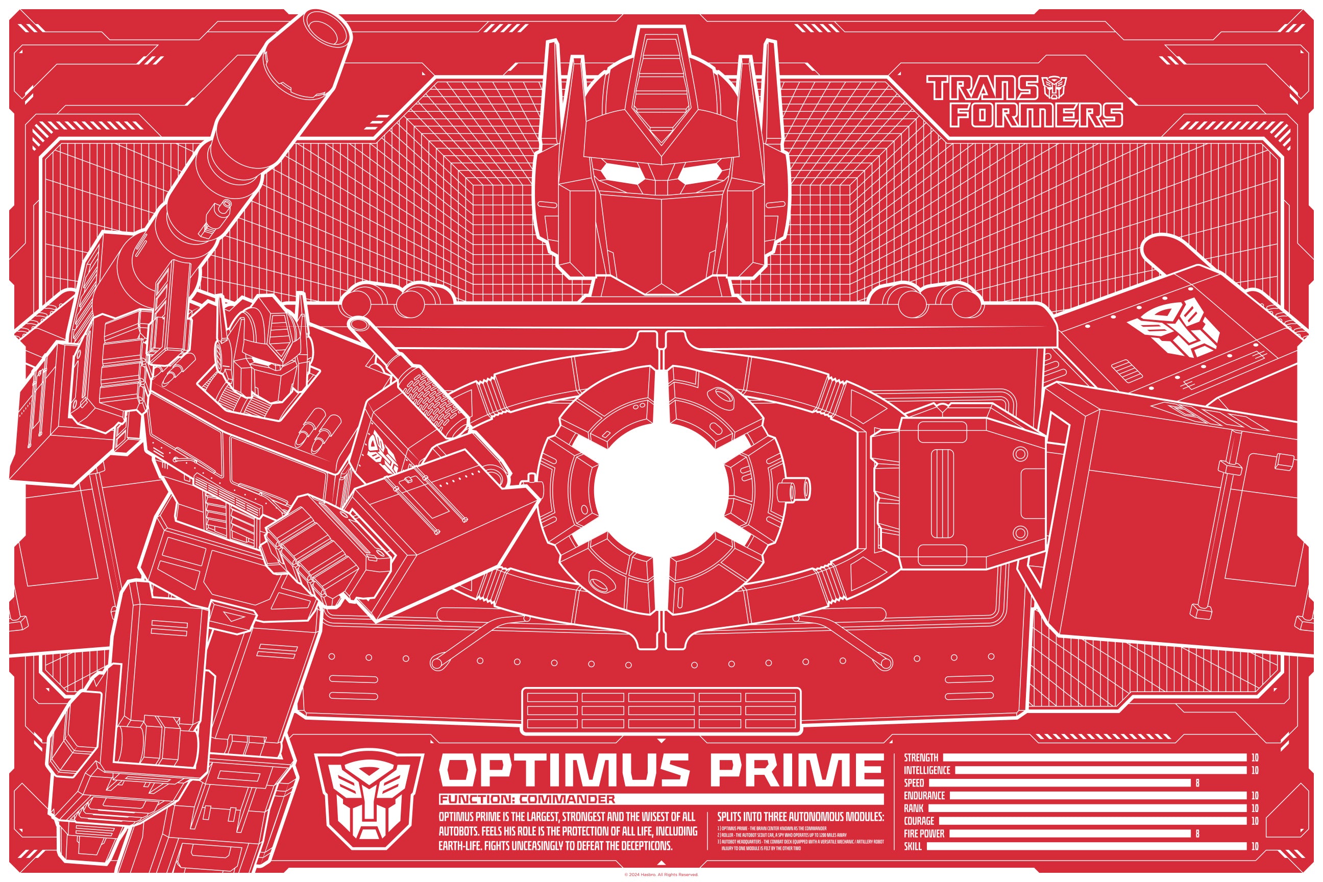 Bruce Yan "Optimus Prime" Red Edition