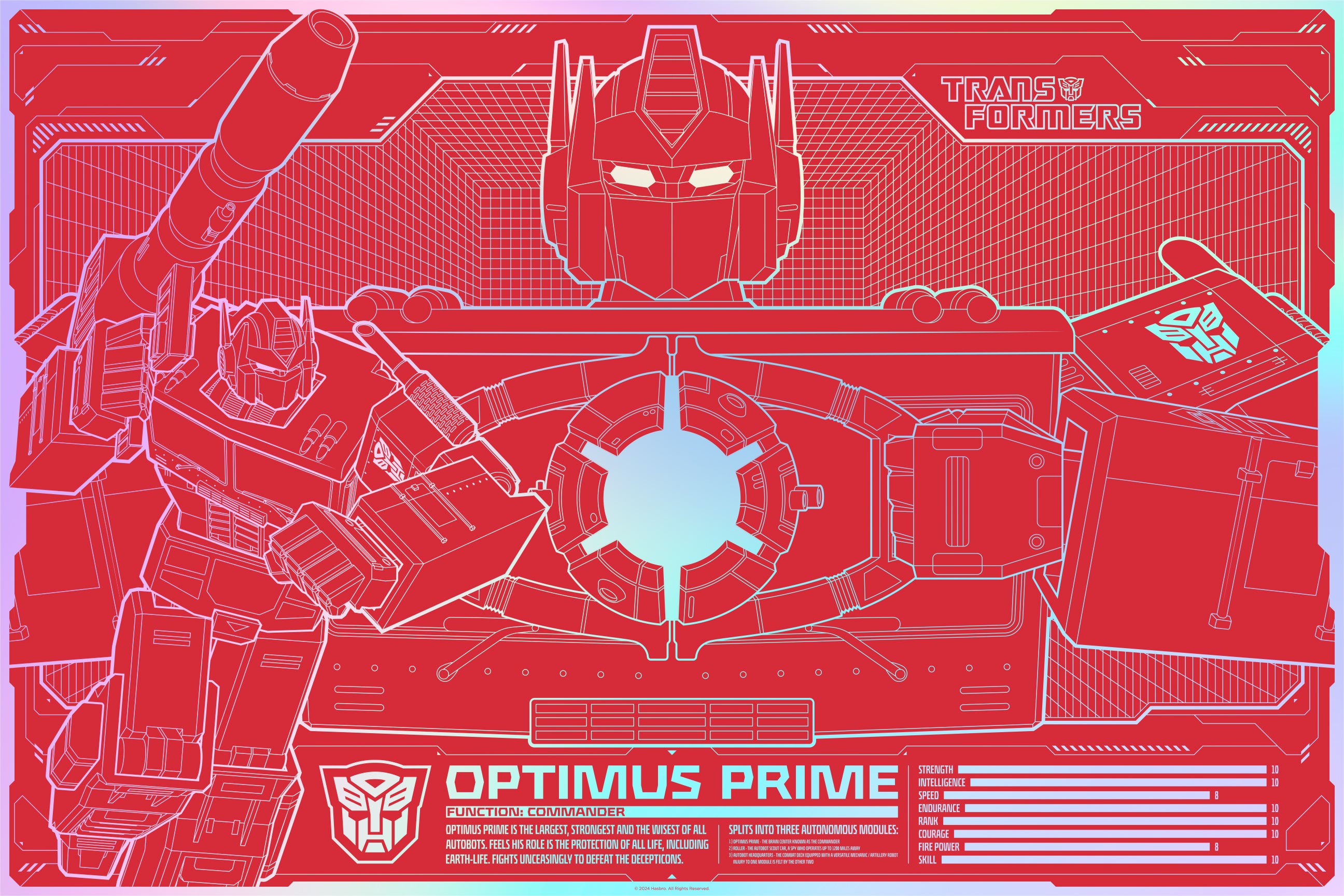 Bruce Yan "Optimus Prime" Red FOIL Edition