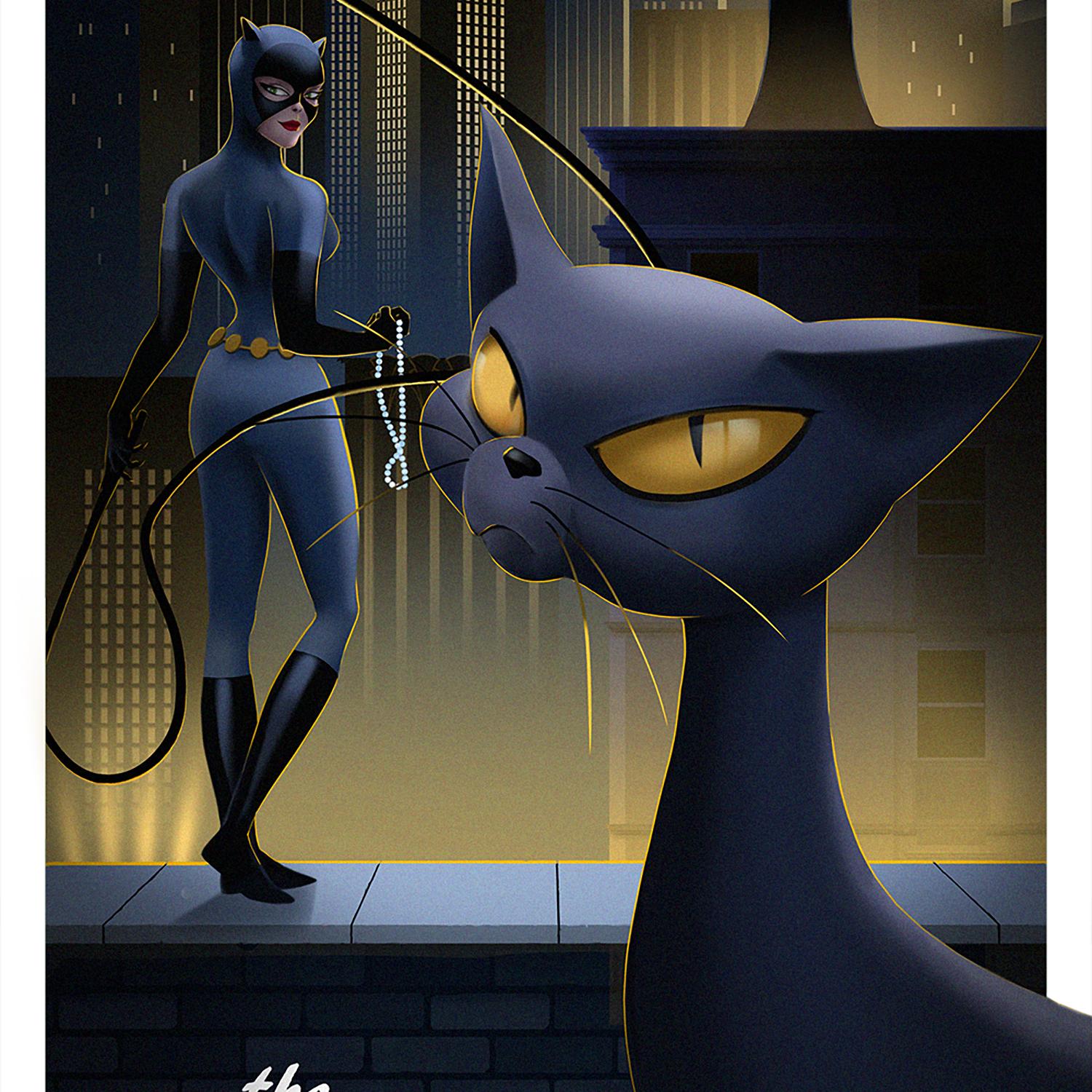 Andy Fairhurst "Batman: The Animated Series - The Cat and the Claw"