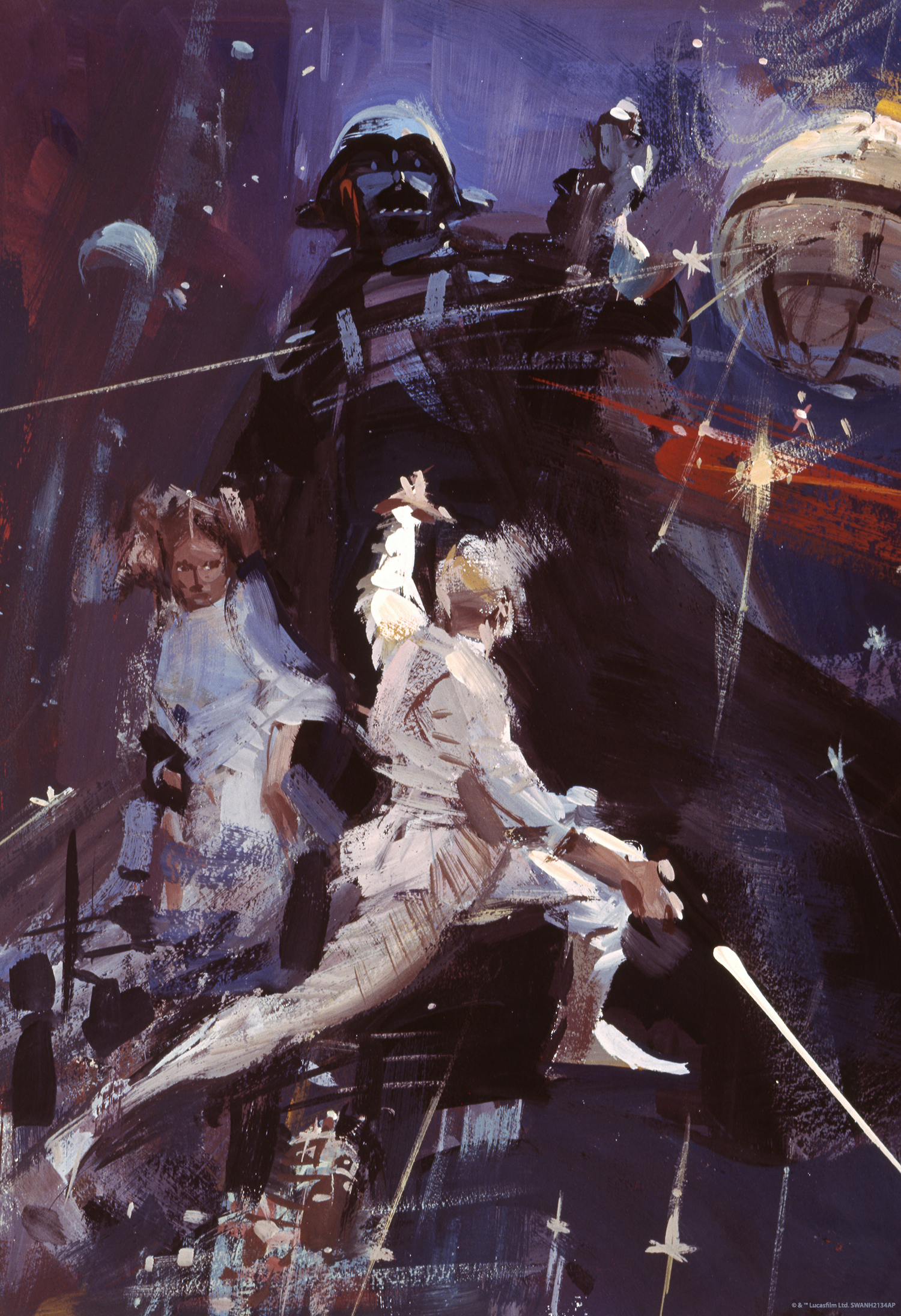 John Berkey "Rebel Hope Concept 1" Acrylic Panel Print