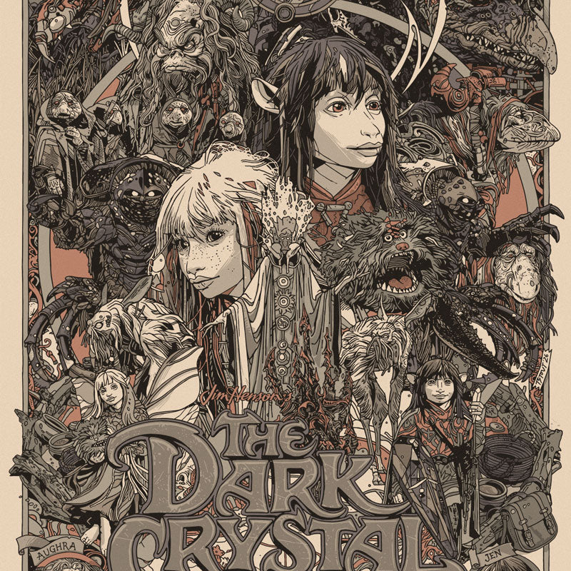 Tyler Stout "The Dark Crystal" Copper Variant