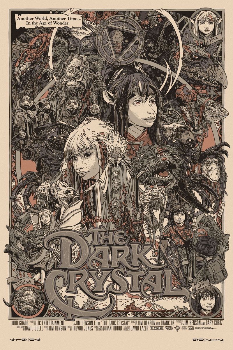Tyler Stout "The Dark Crystal" Copper Variant