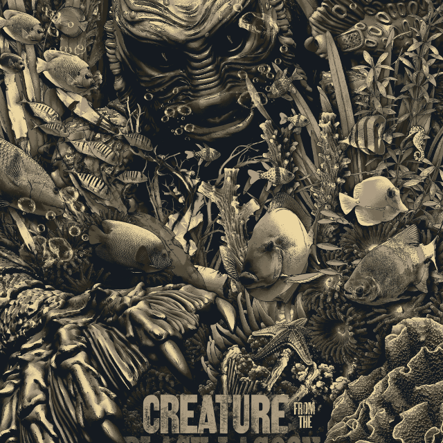 Anthony Petrie "Creature from the Black Lagoon" GID Variant