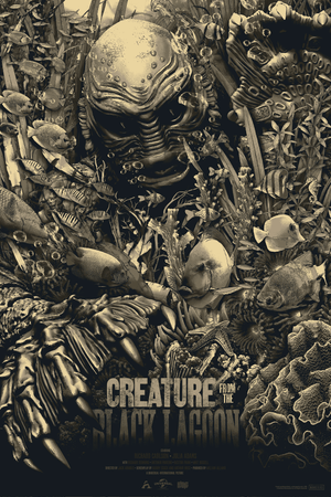 Anthony Petrie "Creature from the Black Lagoon" GID Variant