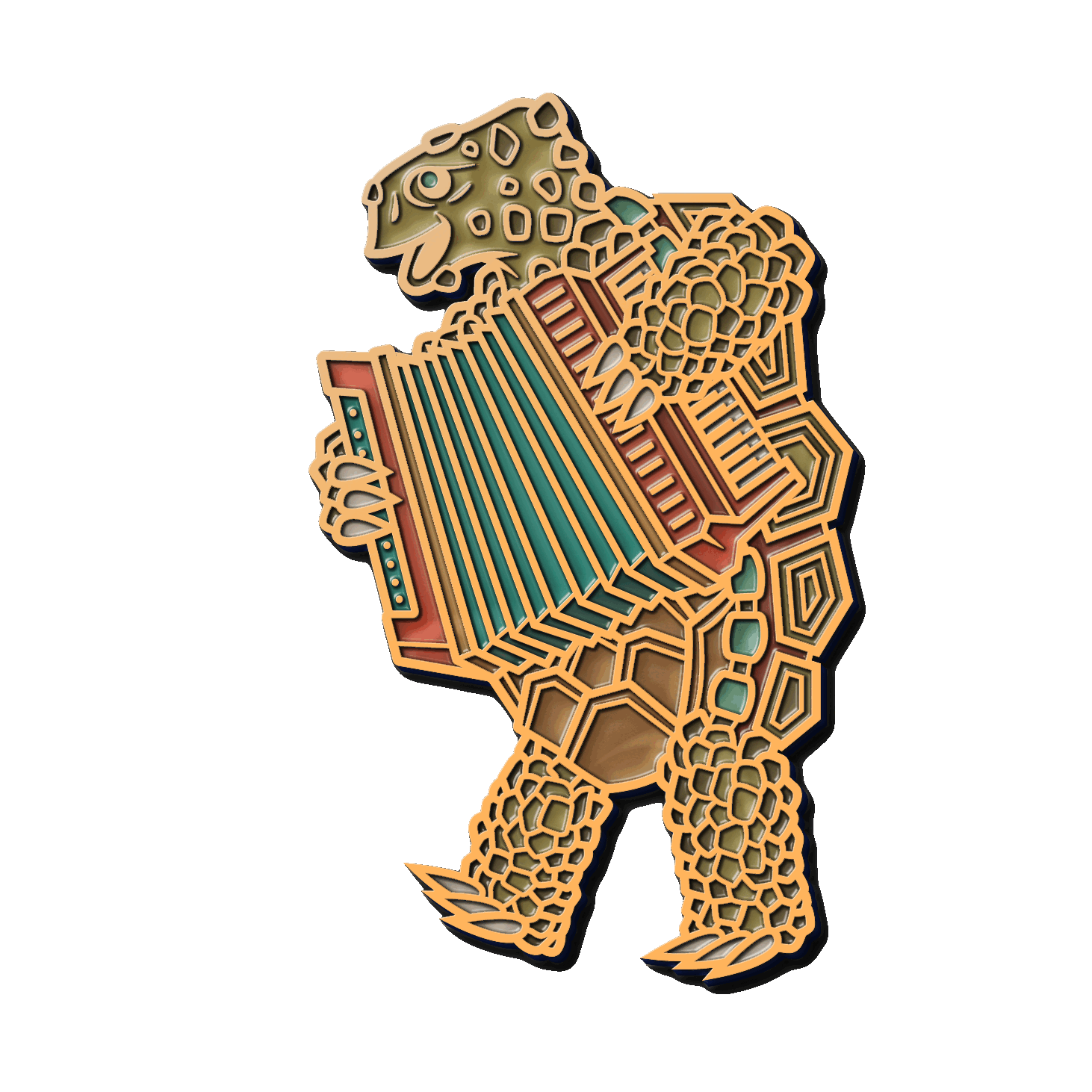 Luke Martin "Grateful Dead" Blind Bag Enamel Pins (6-Pack)