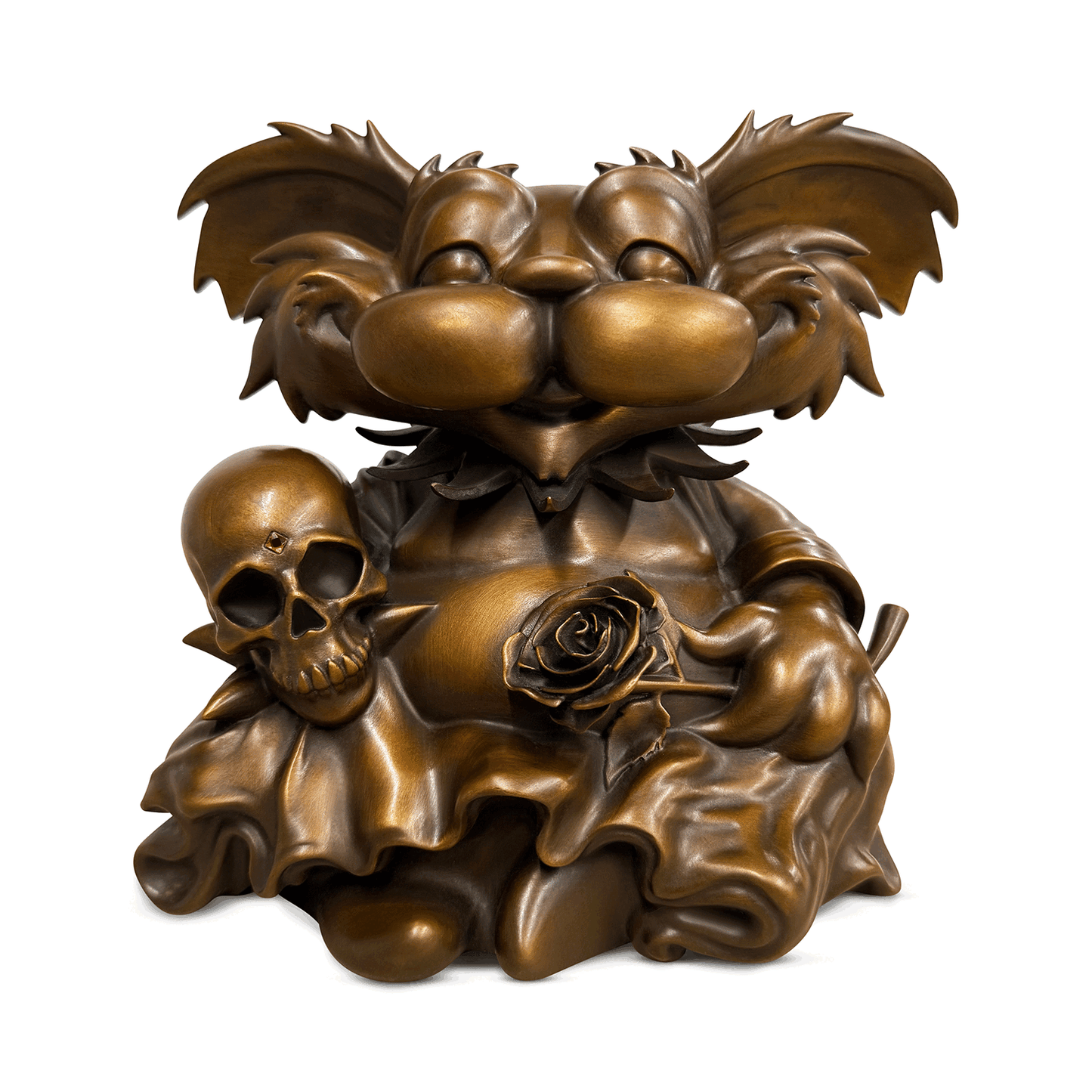 AJ Masthay "Buddha Bear" Bronze Statue