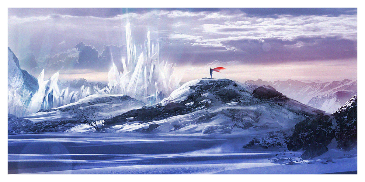 Andy Fairhurst "Fortress of Solitude" Acrylic Panel Print