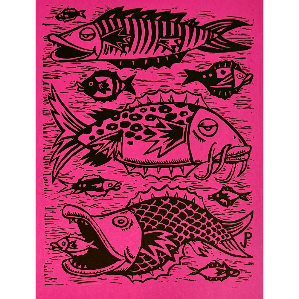 Jim Pollock "Plethora (of fish)" [LOTTERY ENTRY]