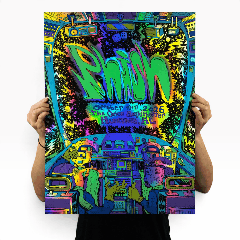 Melcher Oosterman "Phish - Huntsville, AL" Foil Variant - AP