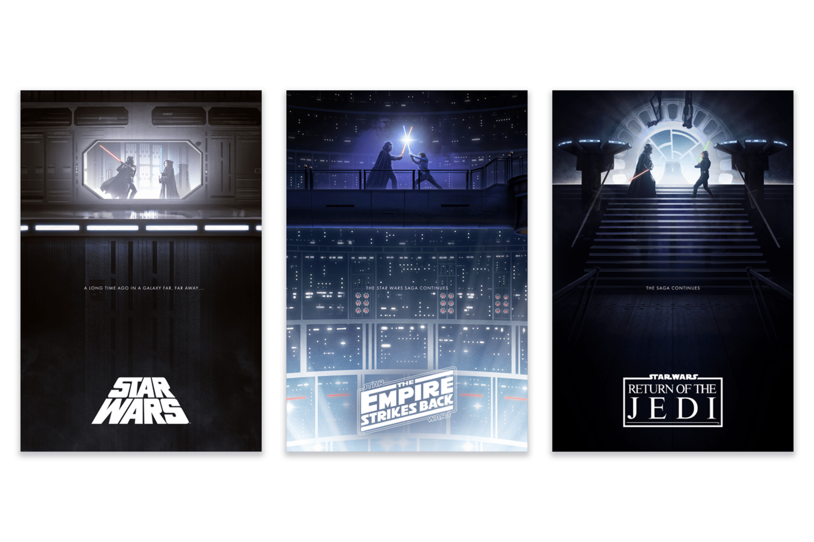 Phase Runner "Star Wars: Classic Trilogy" 3D Flip Lenticular - SET