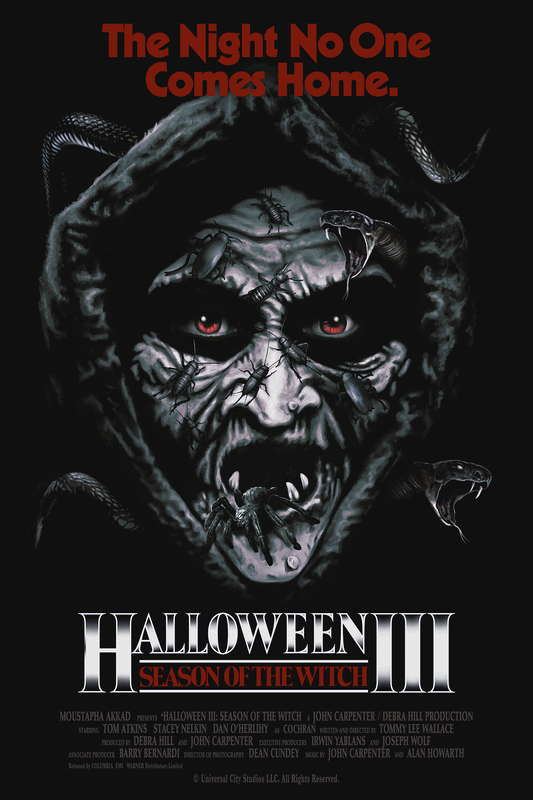 Marc Schoenbach "Halloween III: Season of the Witch" 3D Flip Lenticular