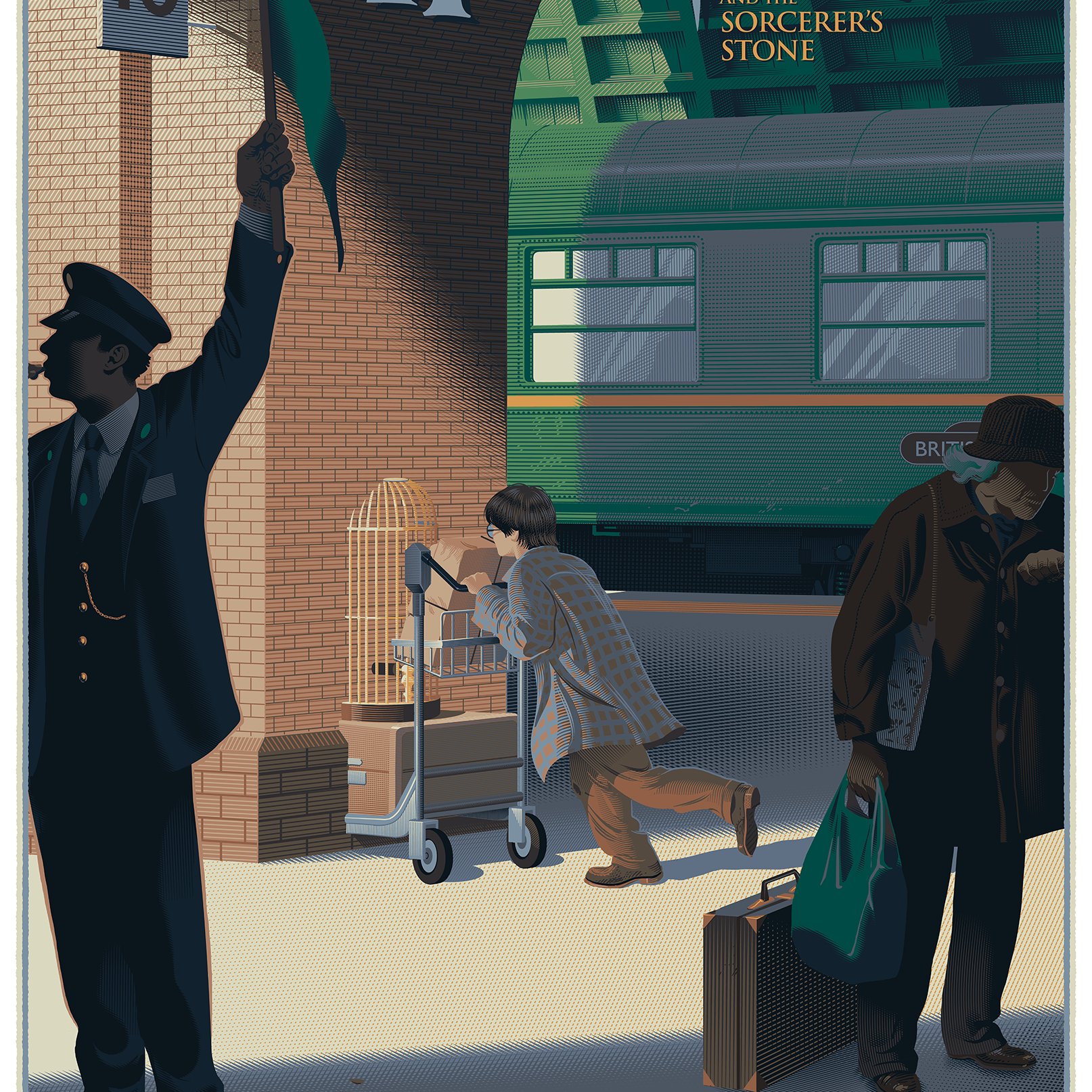 Laurent Durieux "Harry Potter and the Sorcerer's Stone" SET