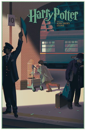 Laurent Durieux "Harry Potter and the Sorcerer's Stone" Variant - Acrylic Panel Print