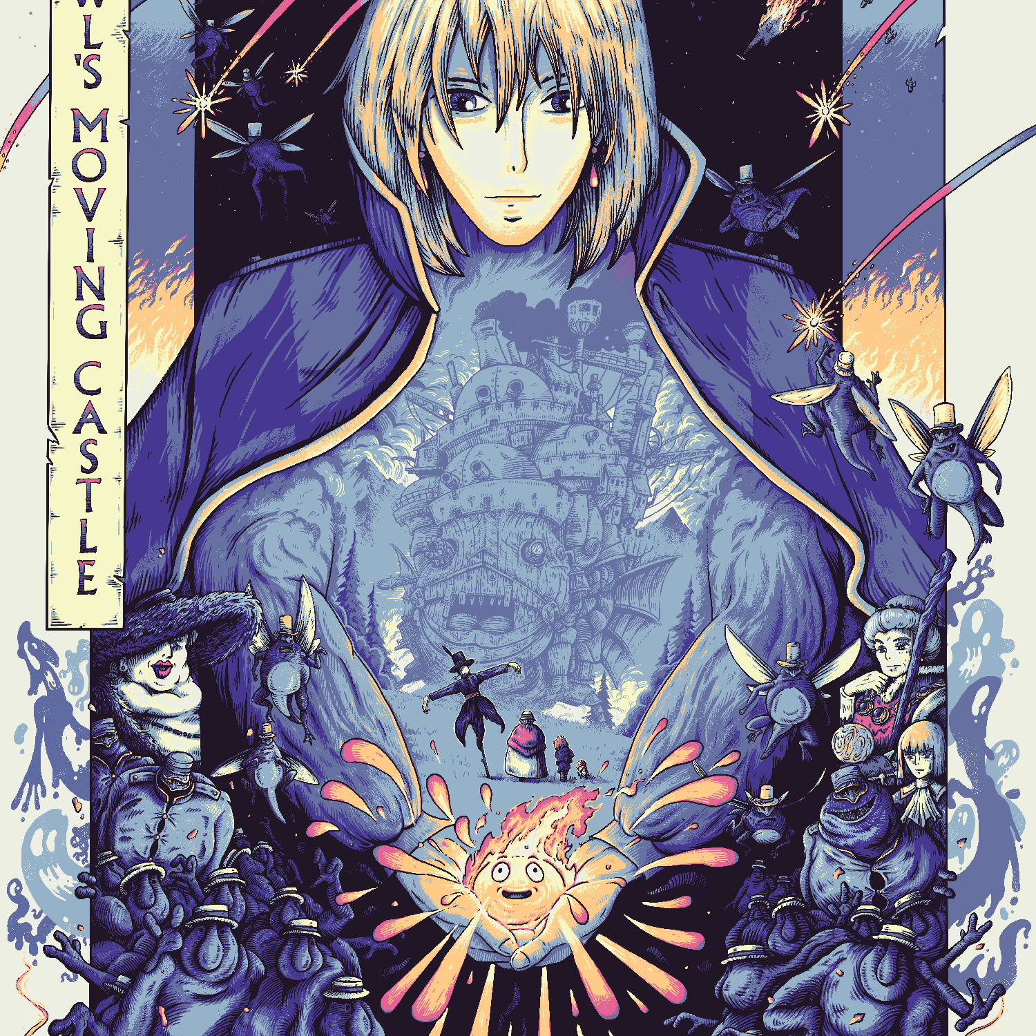Alex Hovey "Howl's Moving Castle" Variant
