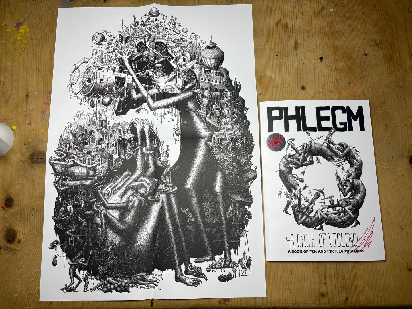 Phlegm "A Cycle of VIolence" Book