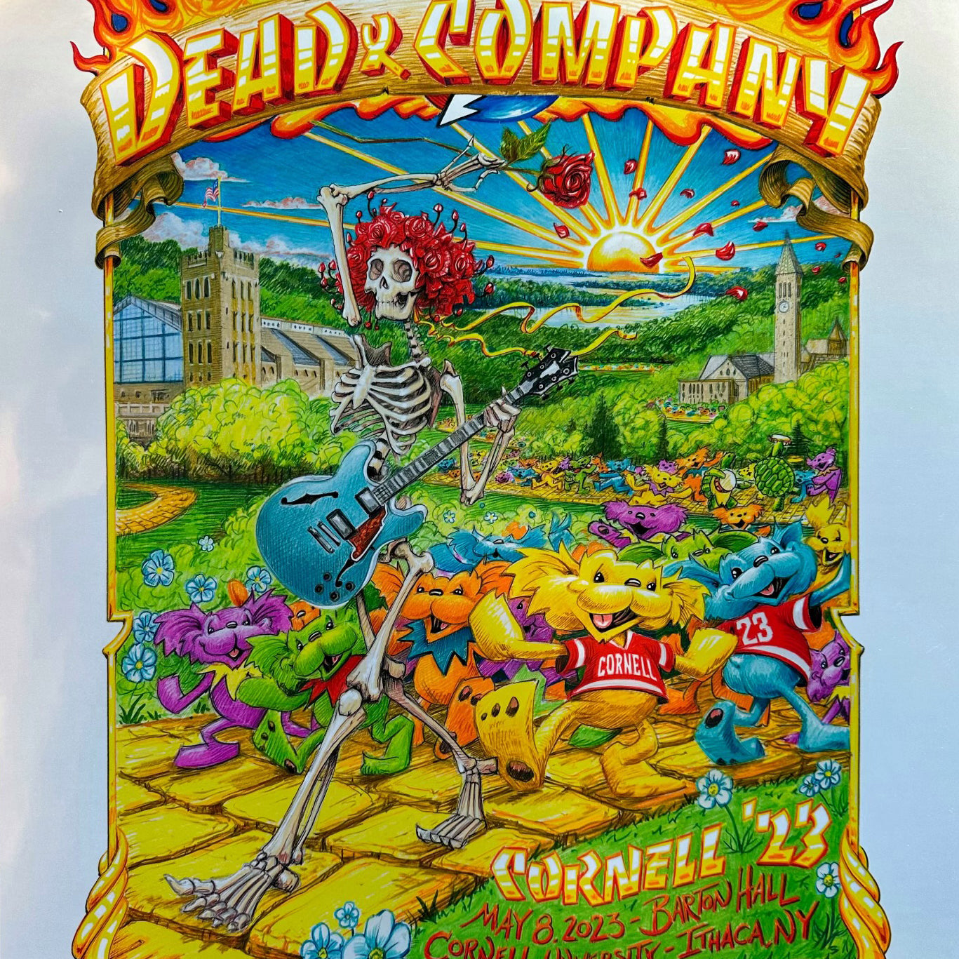AJ Masthay "Dead & Company - Cornell '23" Slickrock Metallic AE