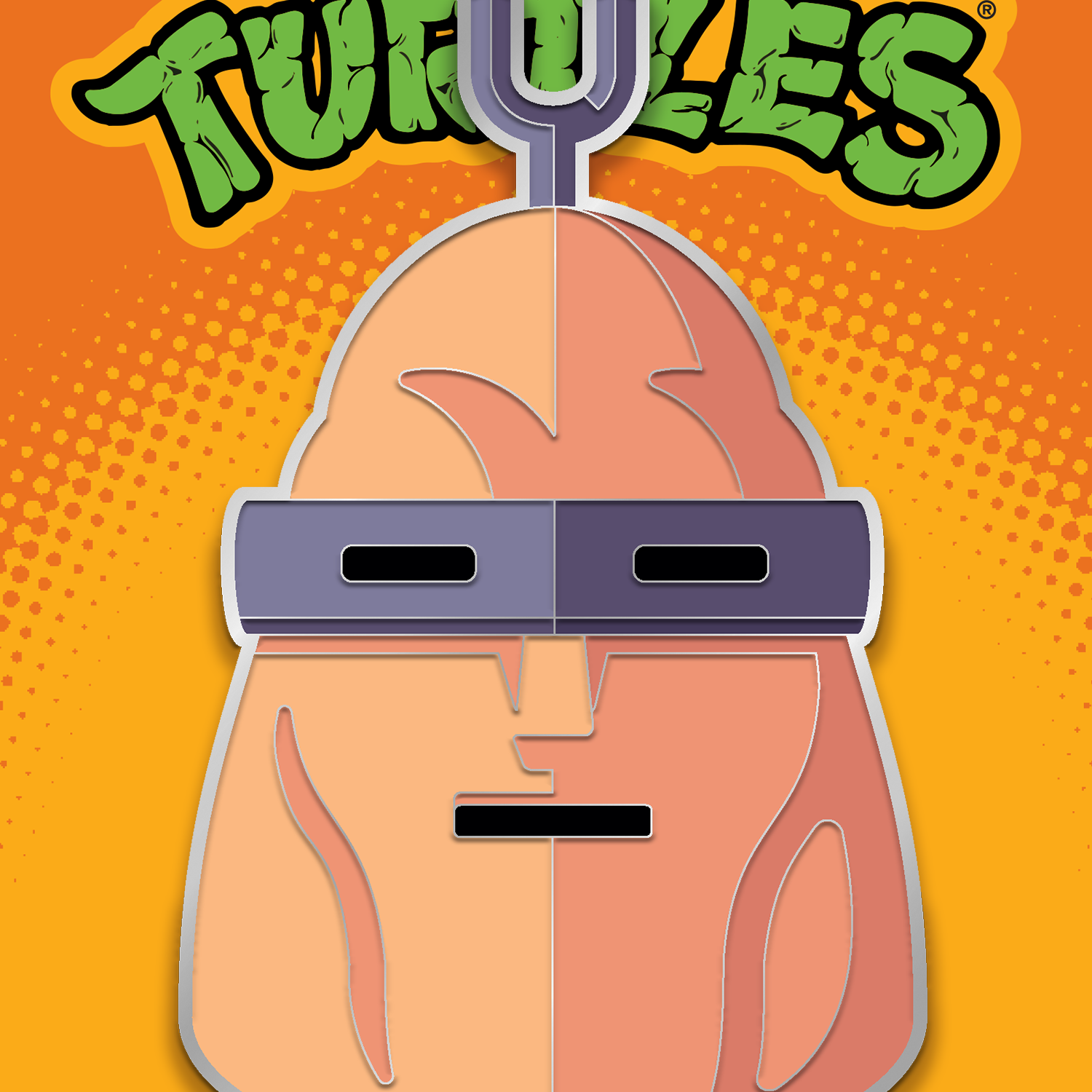 Tom Whalen "TMNT: Krang" Enamel Pin