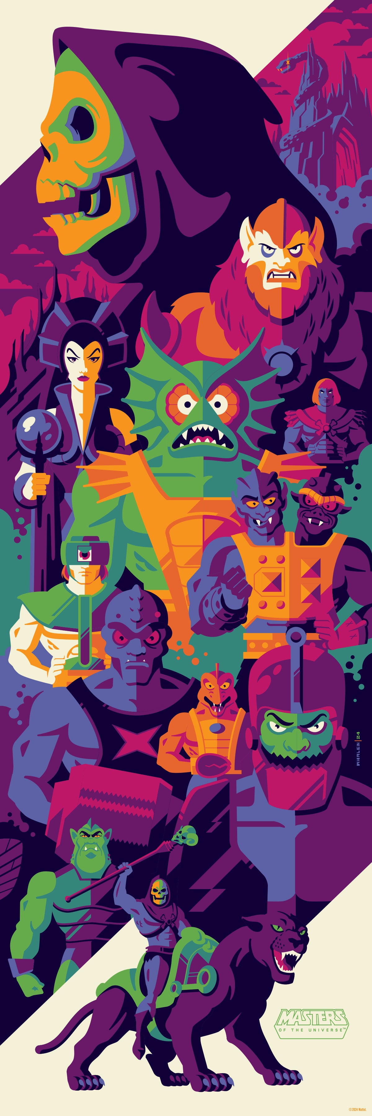 Tom Whalen "Masters of the Universe" SET