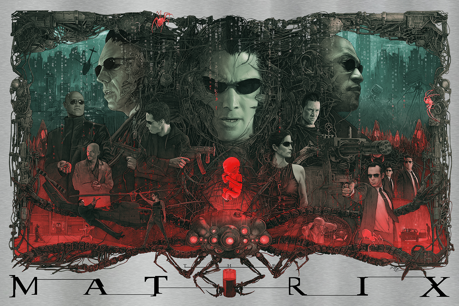 Gabz "The Matrix" Aluminum Print