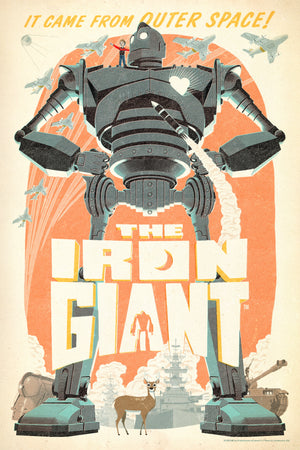 Jason Raish "The Iron Giant" Orange Edition