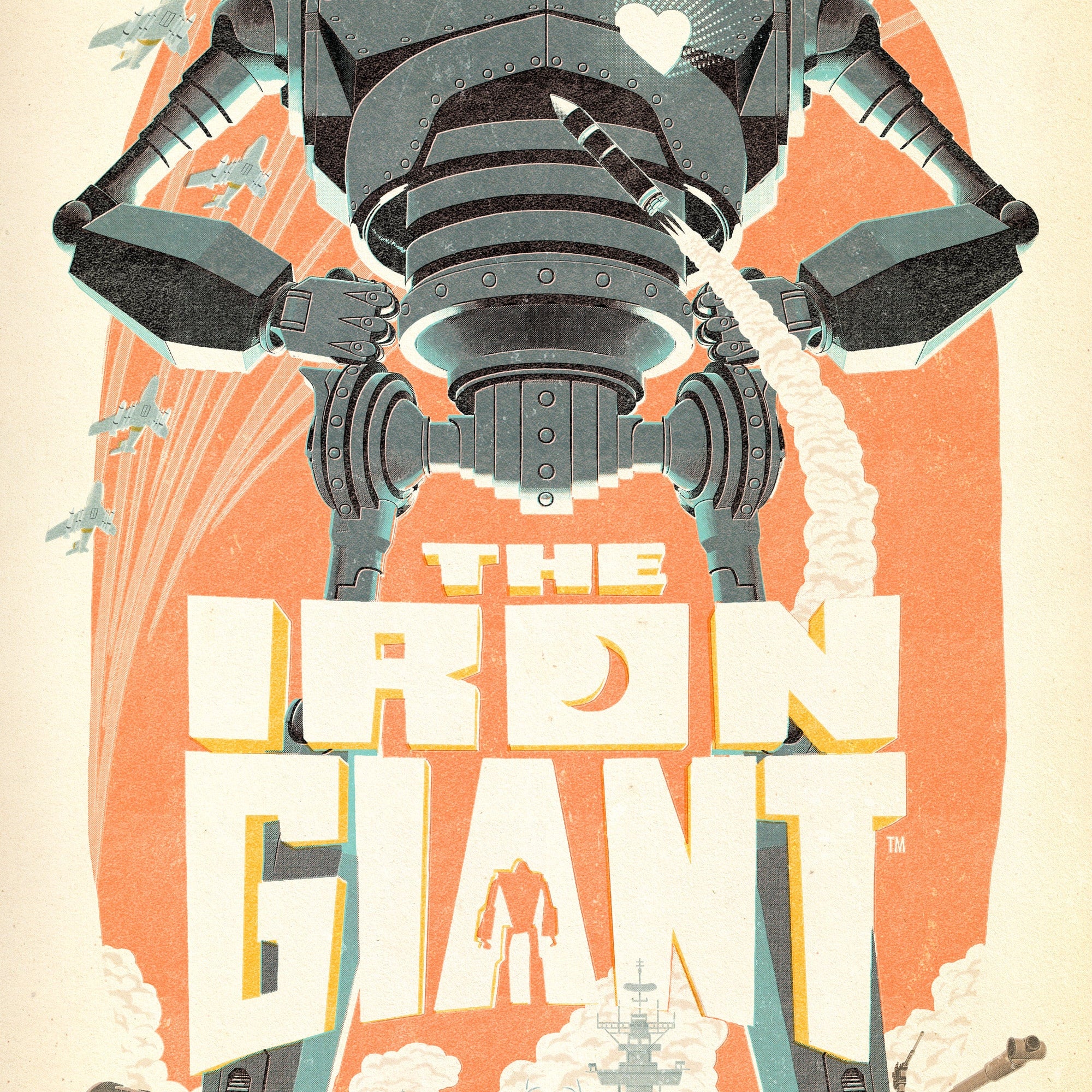 Jason Raish "The Iron Giant" Orange Edition - AP