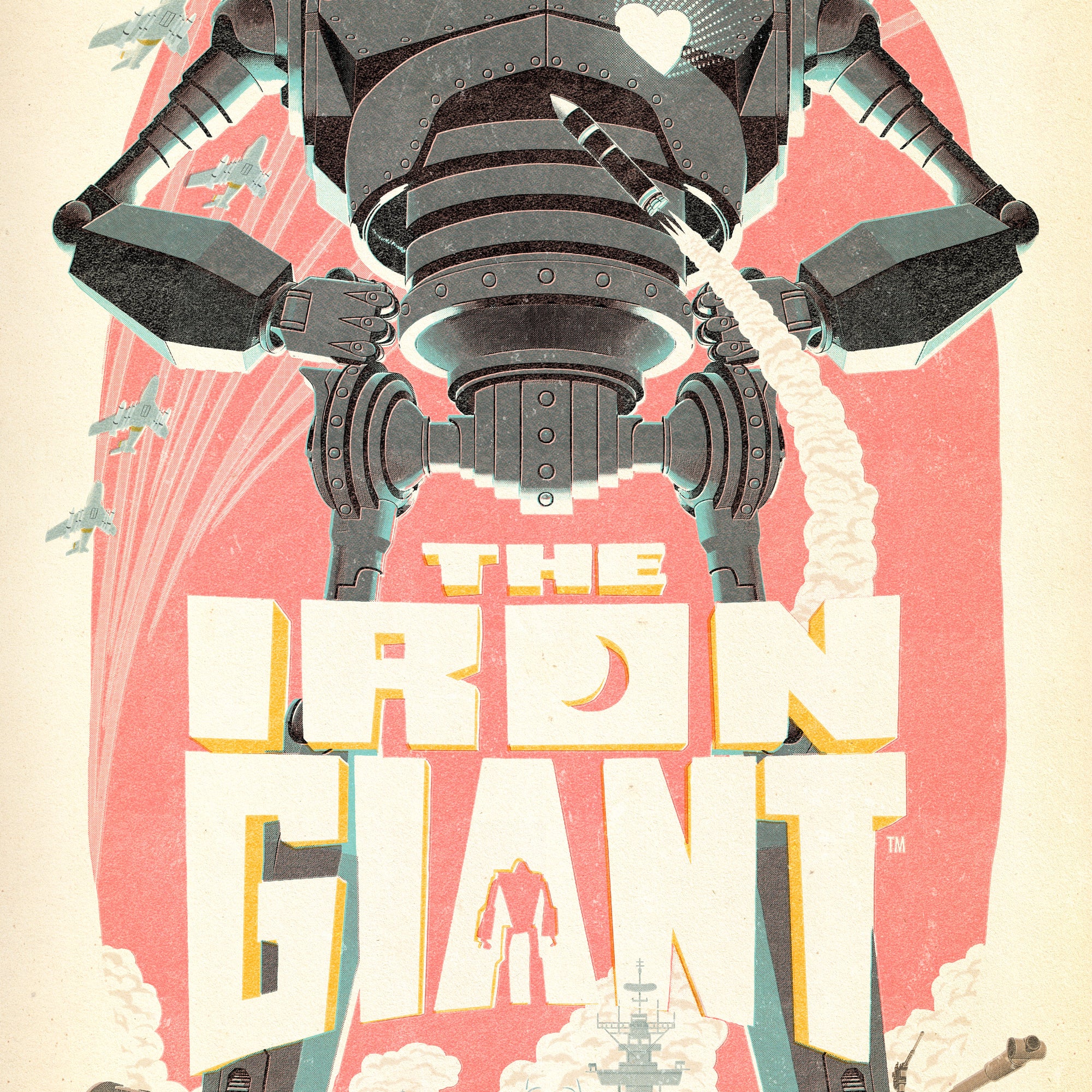 Jason Raish "The Iron Giant" Pink Edition