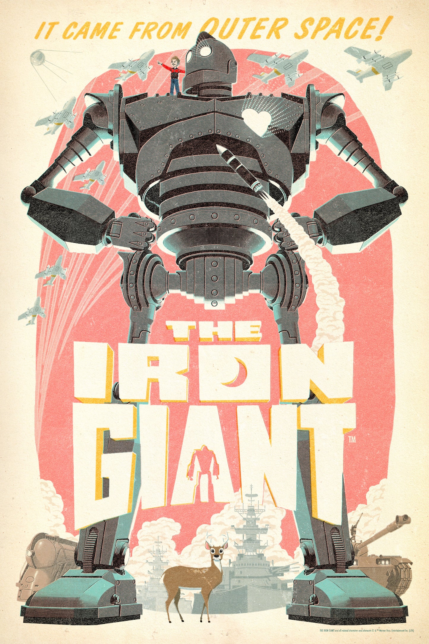 Jason Raish "The Iron Giant" Pink Edition