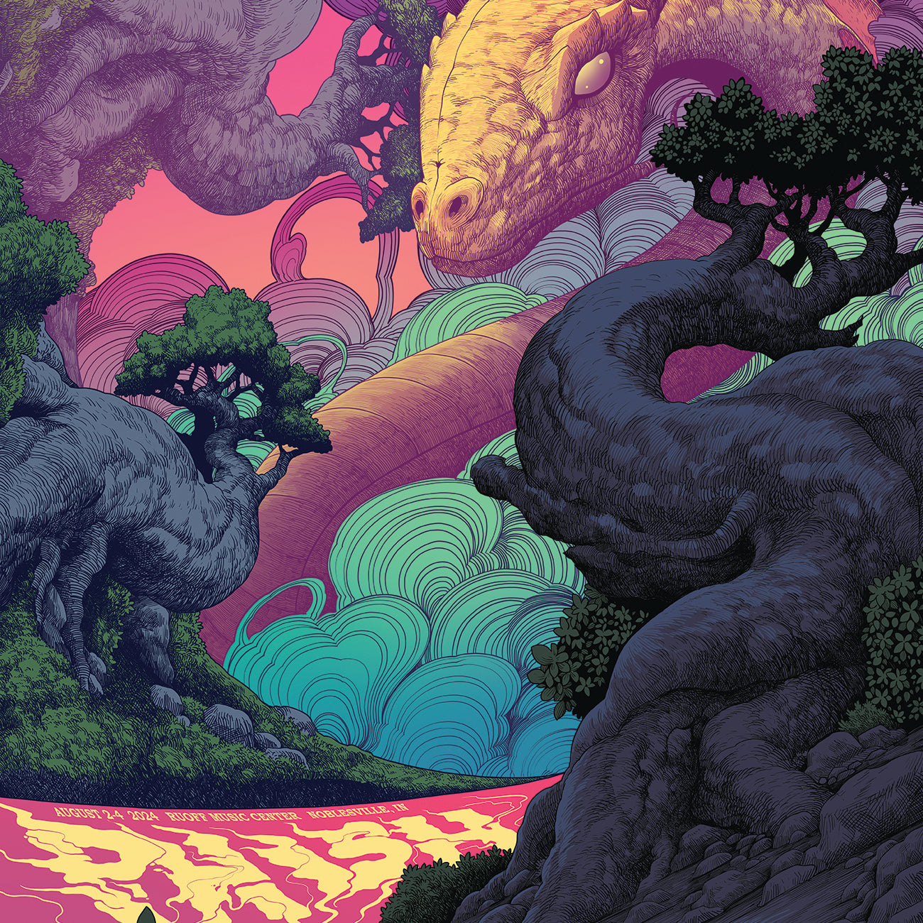 Ian Permana "Phish @ Ruoff Music Center"