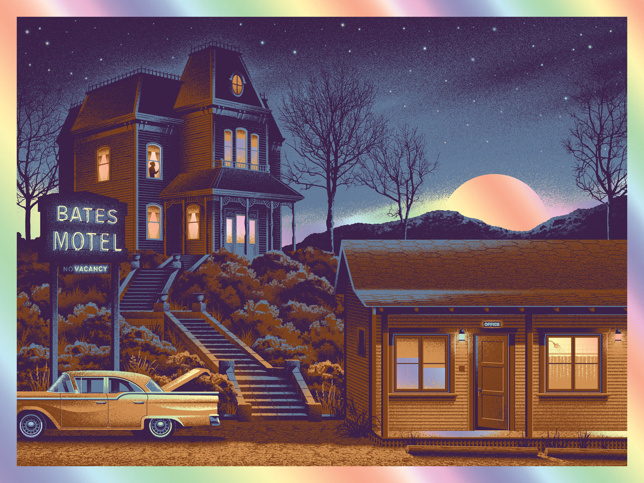 DKNG "Psycho" Art Print - Foil Variant