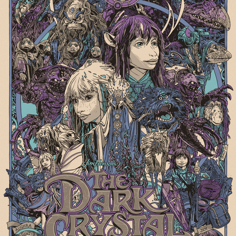 Tyler Stout "The Dark Crystal" Acrylic Panel Print