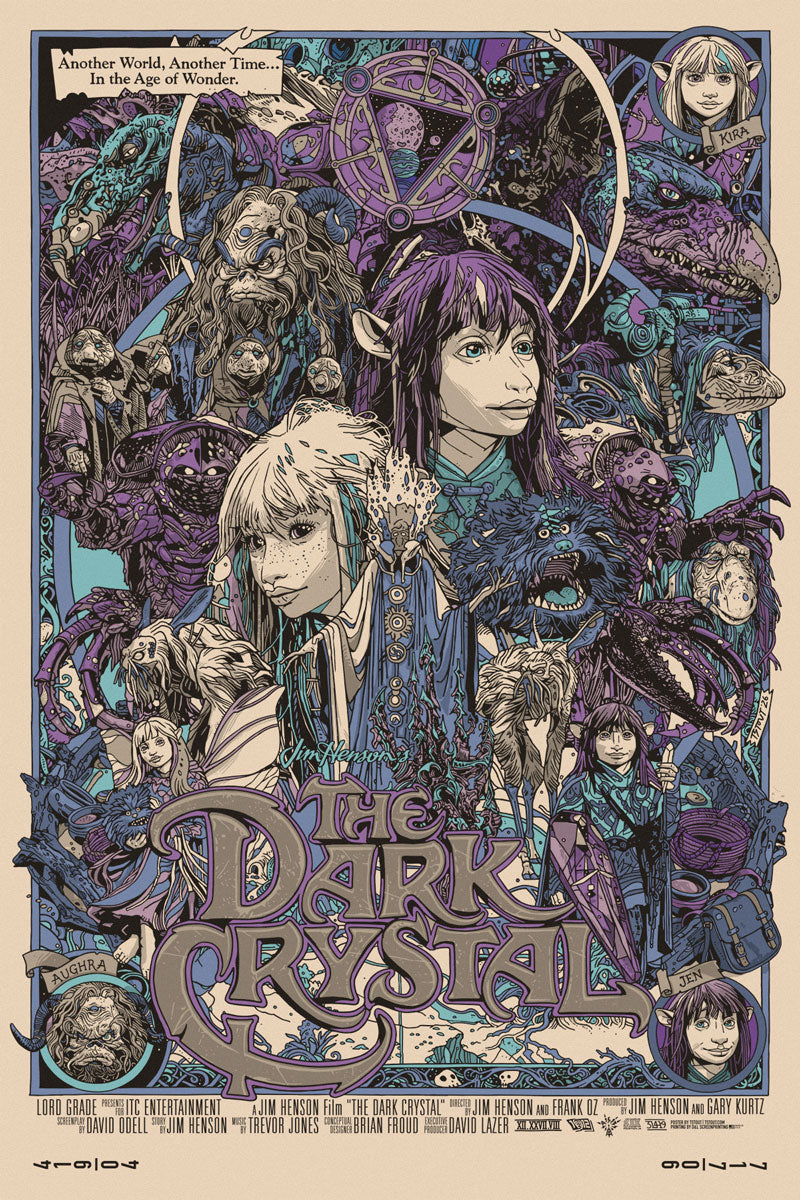 Tyler Stout "The Dark Crystal" Acrylic Panel Print