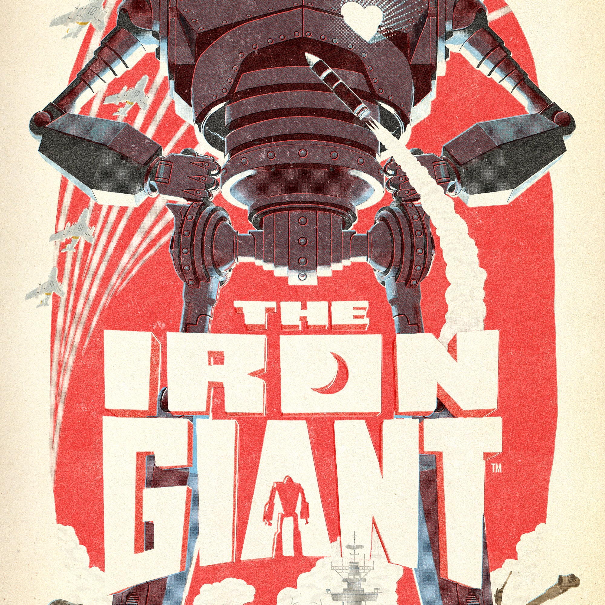 Jason Raish "The Iron Giant" Red Edition
