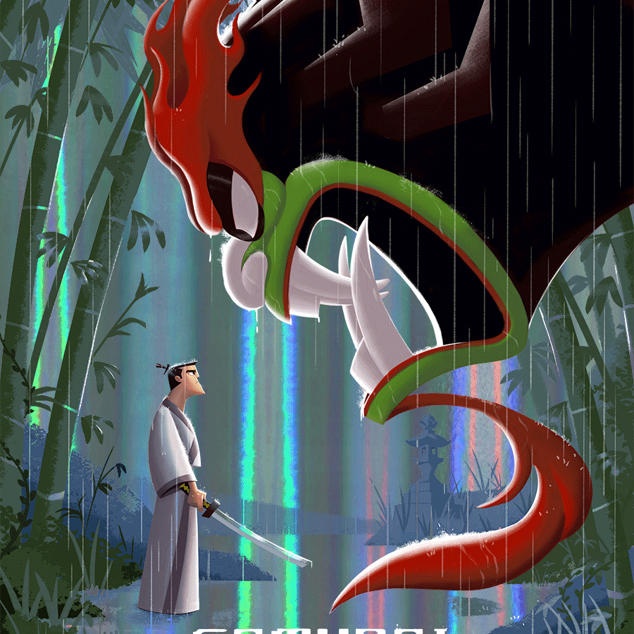 George Bletsis "Samurai Jack" Pillars Foil Variant