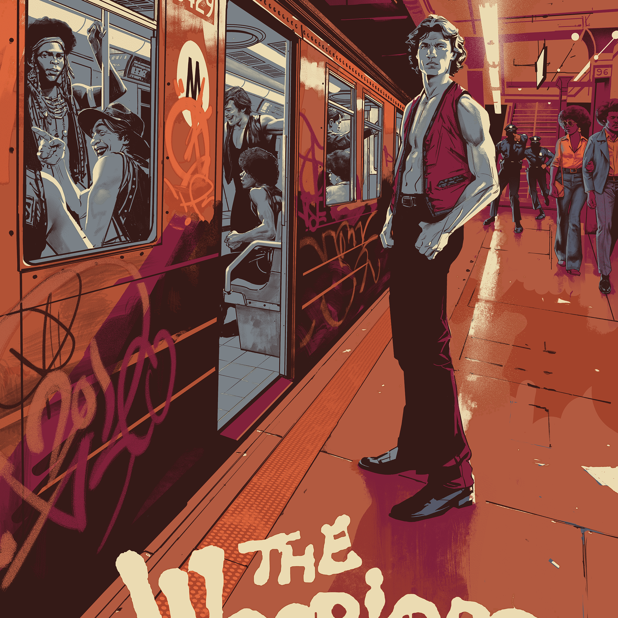 Rich Kelly "The Warriors" Variant - Acrylic Panel Print
