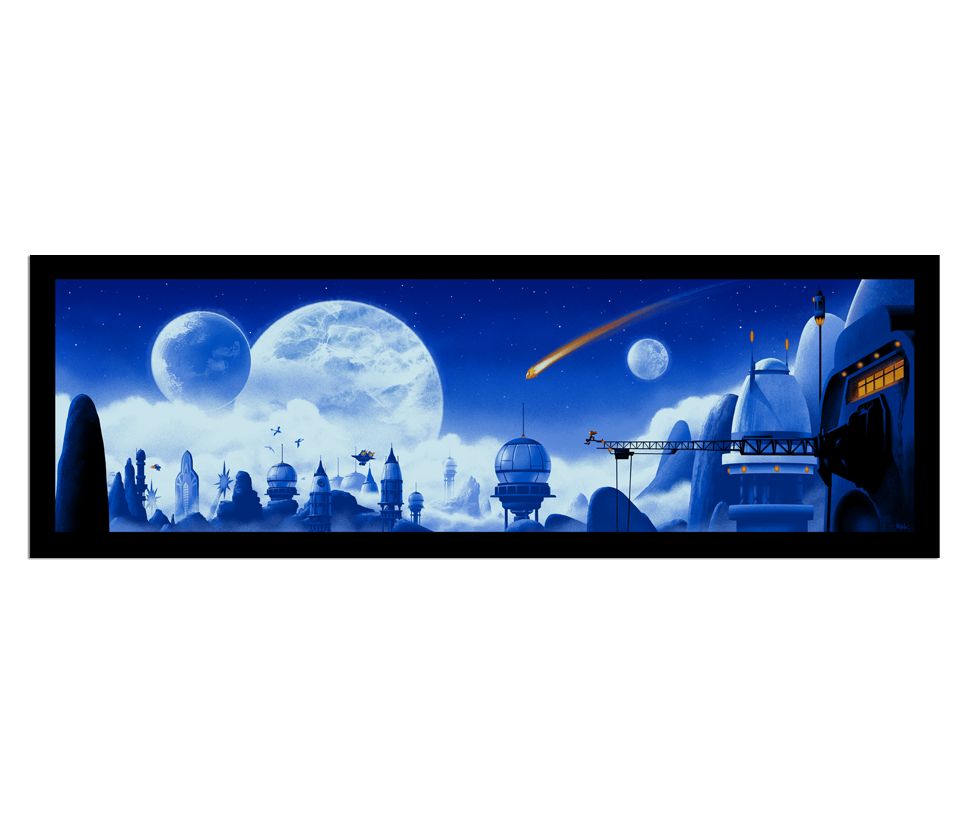 Mark Englert "Ratchet & Clank" Print + Vinyl Combo