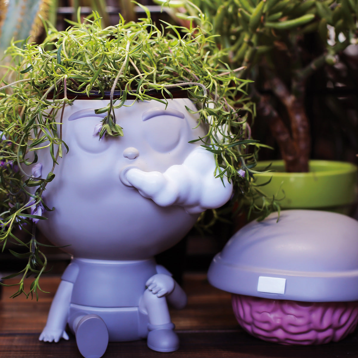 pothead figurine Alex Solis "Pothead" Designer Art Figure