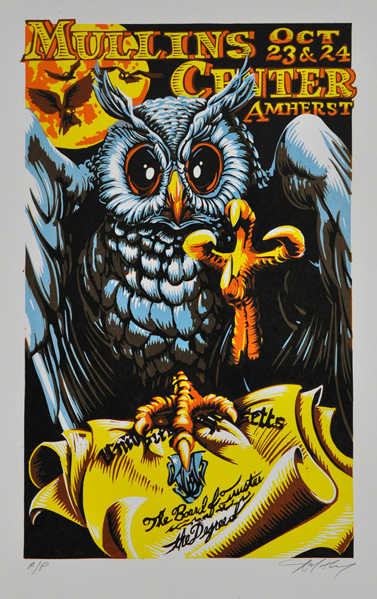 AJ Masthay "Amherst Owl" - Framed