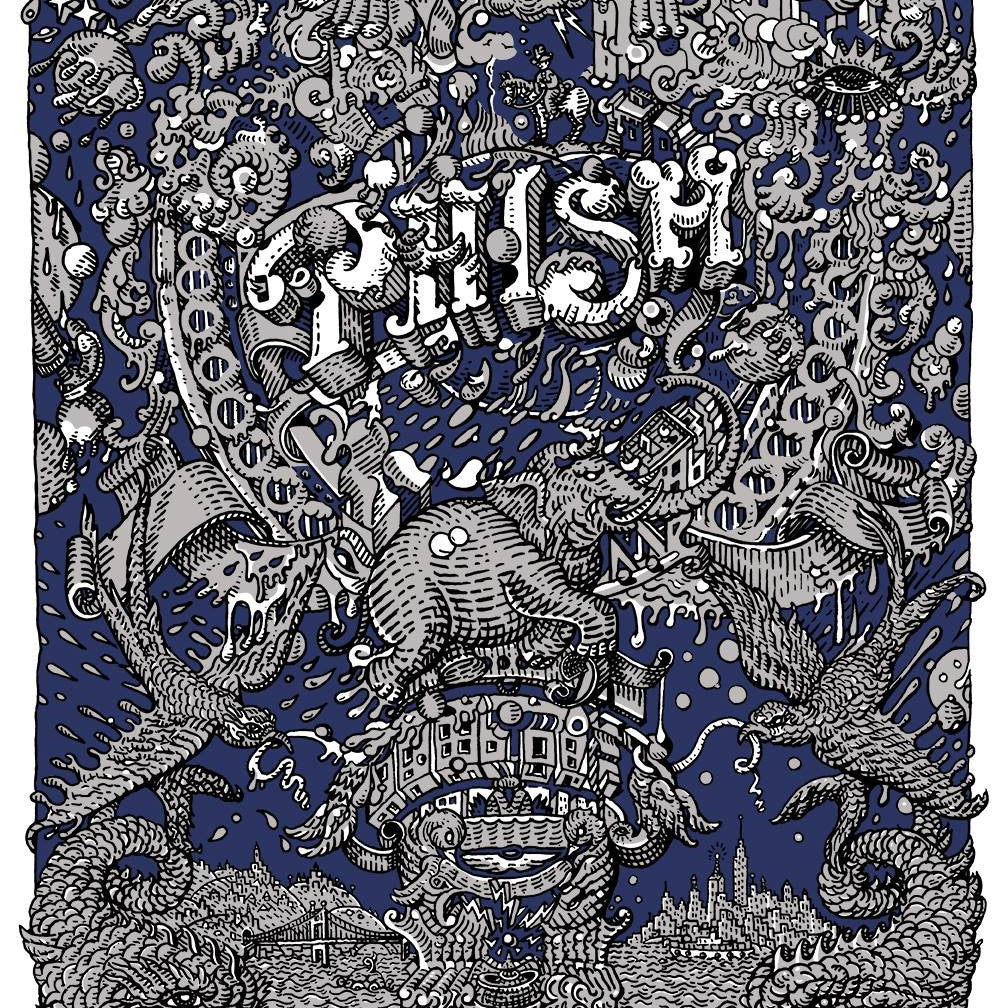 David Welker "PHISH - New York City" Lottery Ticket