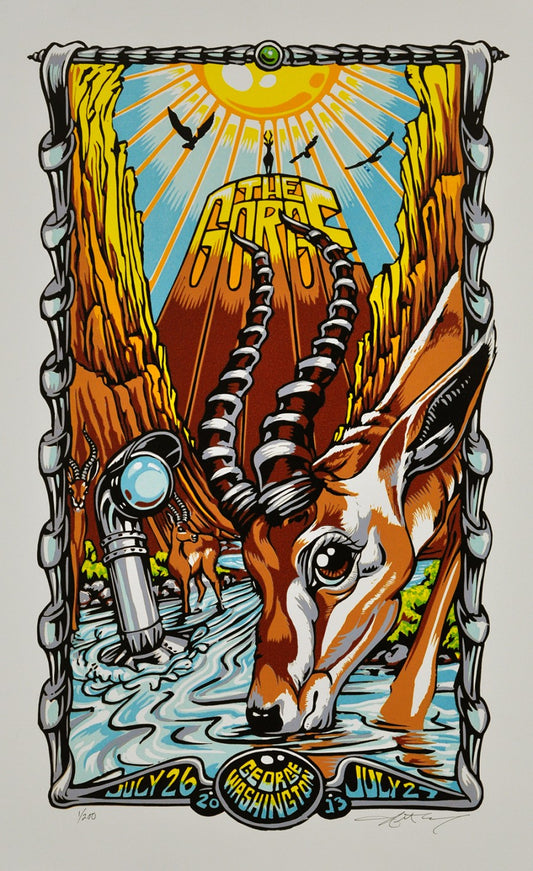 AJ Masthay "Gorge Antelope" - Framed