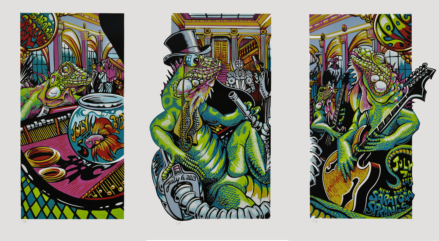 AJ Masthay "SPAC" Triptych