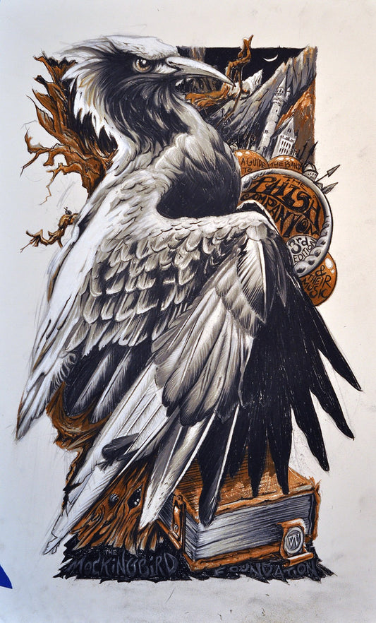AJ Masthay "Famous Mockingbird" White Variant
