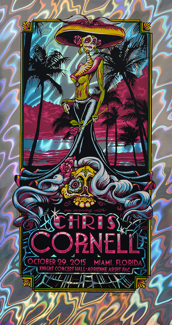 AJ Masthay "Chris Cornell" Lava Foil Variant