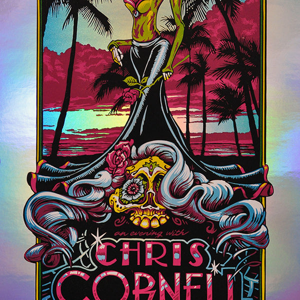 AJ Masthay "Chris Cornell" Rainbow Foil Variant