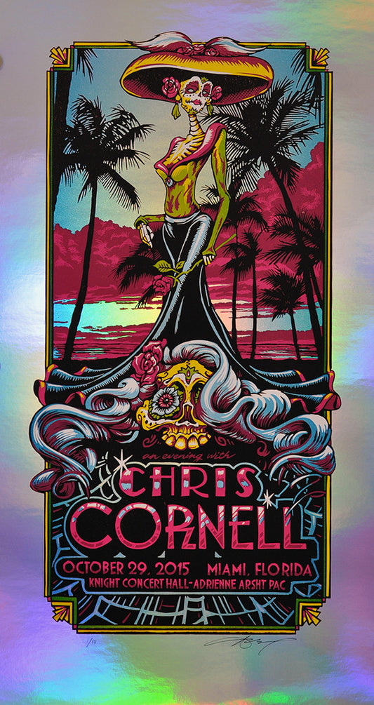 AJ Masthay "Chris Cornell" Rainbow Foil Variant