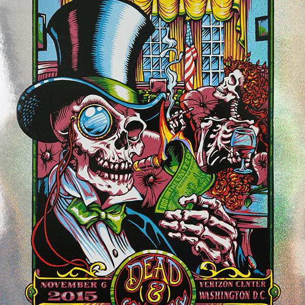 AJ Masthay "Dead & Co - In Dead We Trust" Sparkle Foil Variant