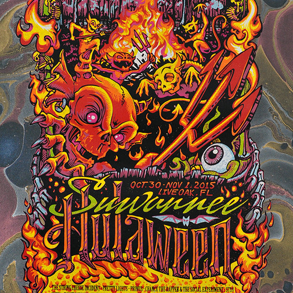 AJ Masthay "Suwannee Hulaween" Black Marble